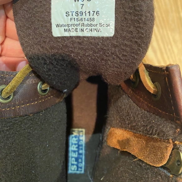 Sperry Saltwater Waterproof Lined Duck Boots - Picture 5 of 6